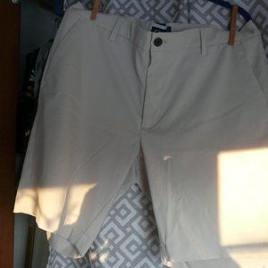 Mens Chaps Stretch Flat Front Shorts